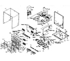 Panasonic SADH44 cabinet parts diagram