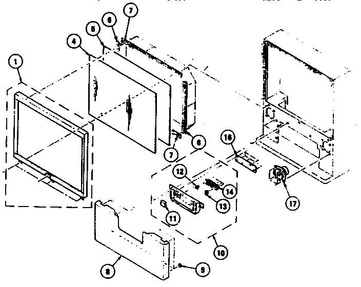 Screen and control panel