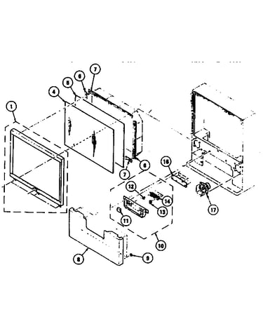 Screen and control panel