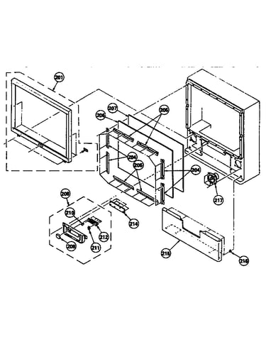 Screen and control panel