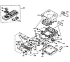 Sony SLV-620HF front panel/chassis diagram