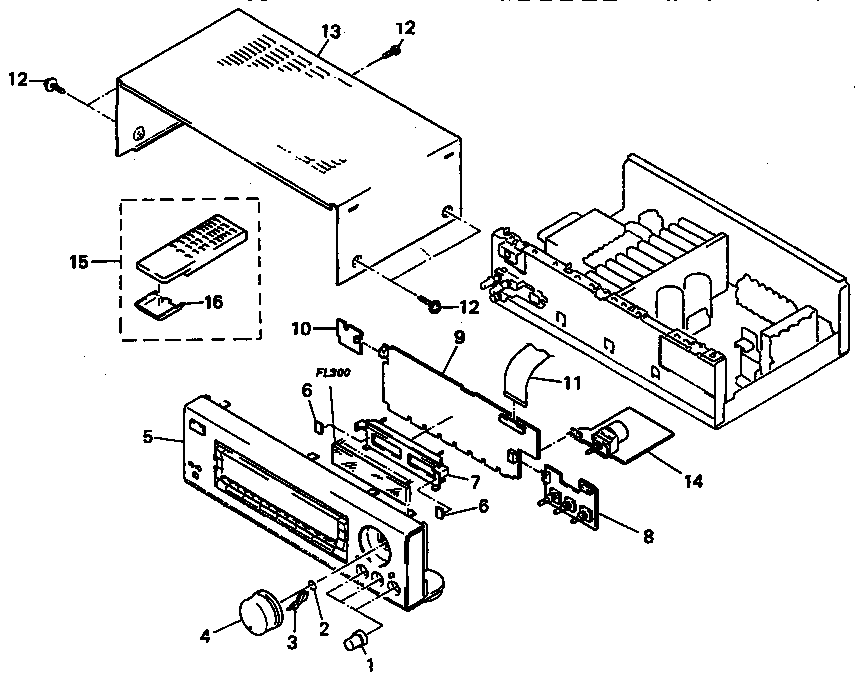 Front panel section