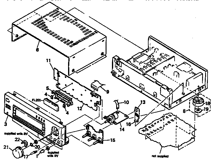 Front panel section