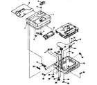Sony WM-FS393 cabinet section diagram