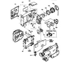 Hitachi VME54A cabinet section (i) diagram