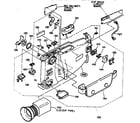 Hitachi VME58A cabinet parts, right diagram