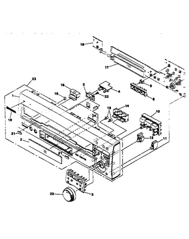 Front panel section