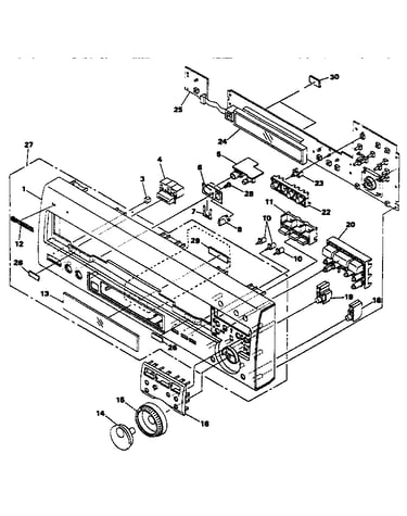Front panel section