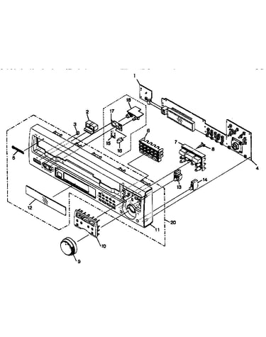 Front panel section