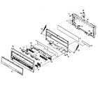 Pioneer PDF100 door panel assembly diagram