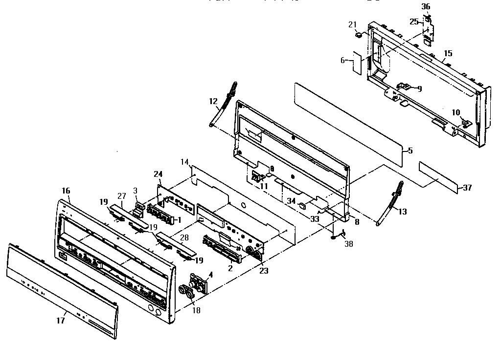 Door panel assembly