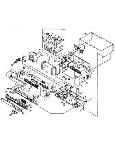 Front panel assembly