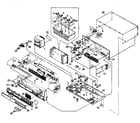 Pioneer SX303R front panel assembly diagram