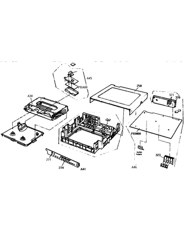 Vcr main frame