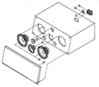 Yamaha NSACW1 speaker assembly diagram