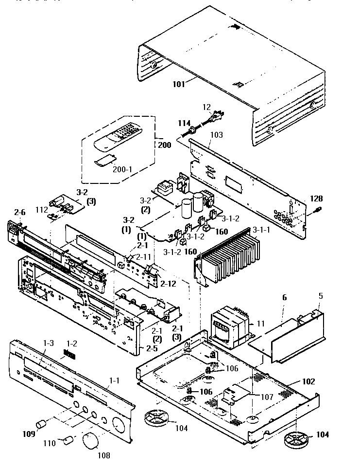 Cabinet &front panel