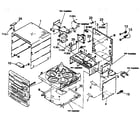 Sony HCD-D550 exploded view diagram