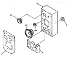 Sony SS-D555 exploded view diagram