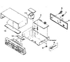 Sony TC-WR445 chassis section diagram
