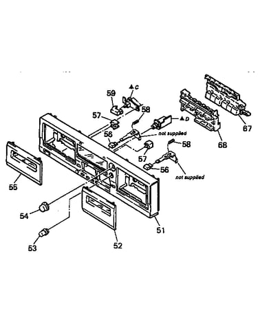 Front panel parts