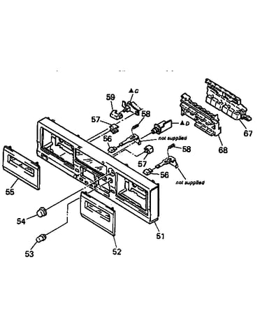 Front panel parts