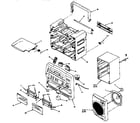 Panasonic RXDT600 cabinet parts diagram