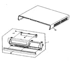RCA VR604HF cabinet diagram
