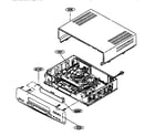 RCA VR673HF cabinet parts diagram