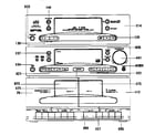 RCA 11-8162A cabinet parts diagram