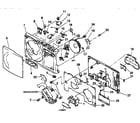 Sony D-1000 cabinet assembly diagram