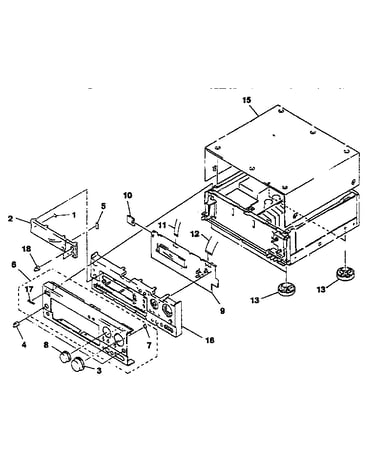 Cabinet & panel assy