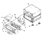 Sony STR-GX900ES cabinet & panel assy diagram