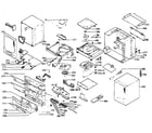 Magnavox AZ9440 cabinet parts diagram