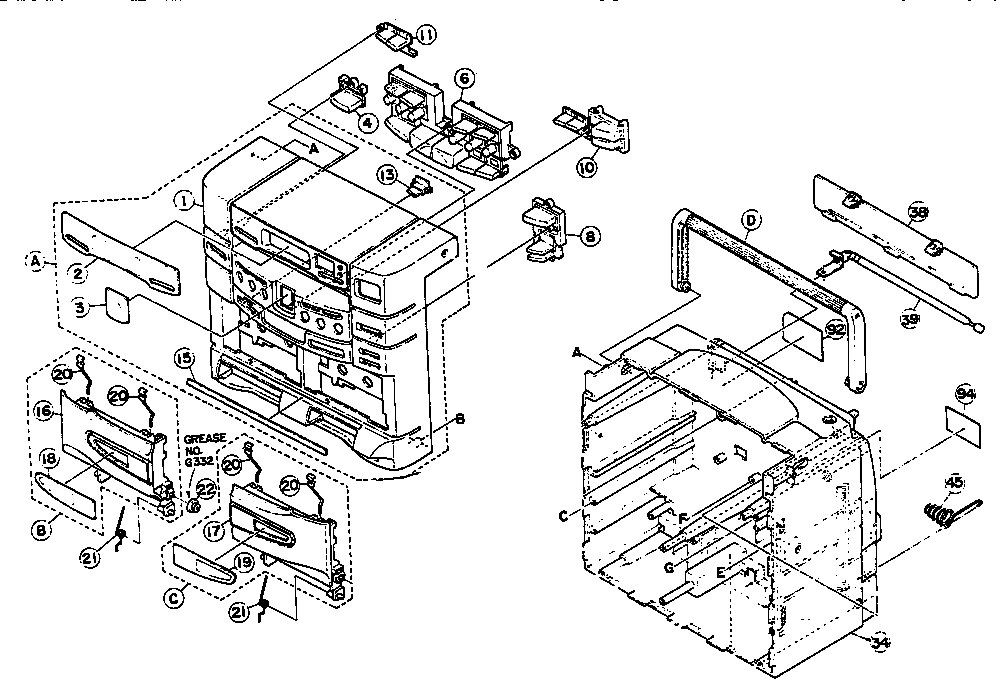 Enclosure parts