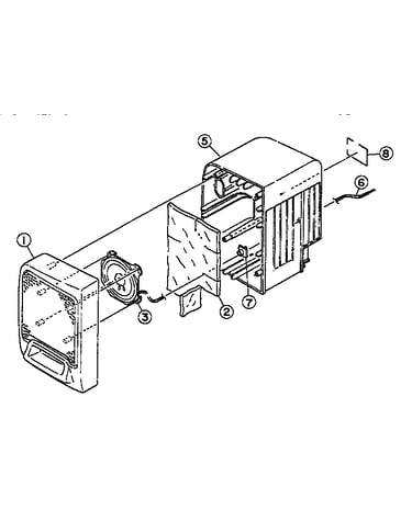 Speaker box assy