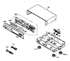 Kenwood DP1510 cabinet parts diagram