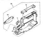 RCA CG706 cabinet parts diagram