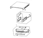 RCA VG2035 cabinet parts diagram
