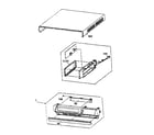 RCA VR324 cabinet parts diagram