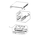 RCA VR329 cabinet parts diagram