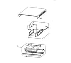 RCA VR504 cabinet parts diagram