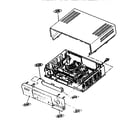 RCA VR528 cabinet parts diagram