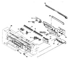 Pioneer CLD-V750 front panel assy diagram