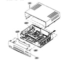 RCA VG4038 cabinet parts diagram