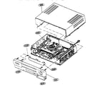 RCA VR332 cabinet parts diagram