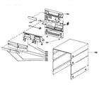 Magnavox FW36MX3701 replacement parts diagram