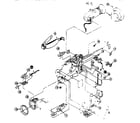 RCA CC710 cabinet parts diagram