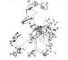 RCA CC740 cabinet parts diagram