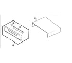 Panasonic VR601AHF cabinet parts diagram