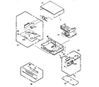 Panasonic PV-4503 cabinet parts diagram